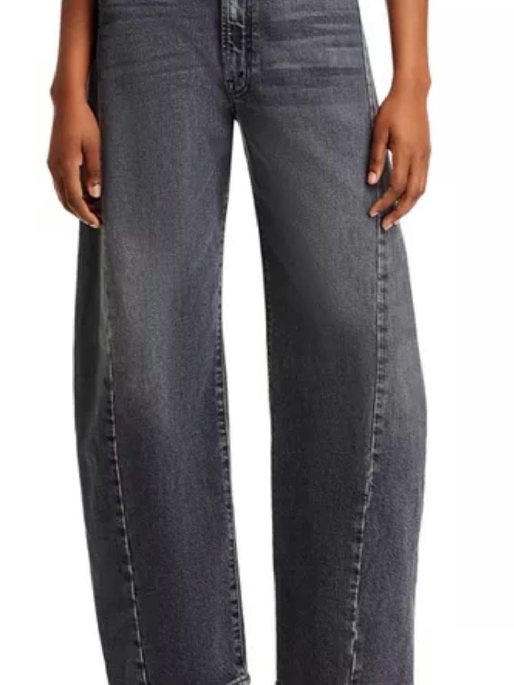 MOTHER The Half Pipe Flood High Rise Jeans in Outta Sight Size 25